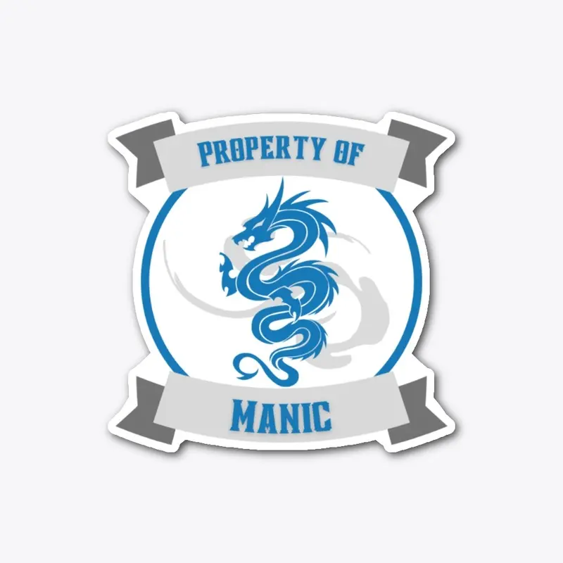 Property of Manic - Sticker