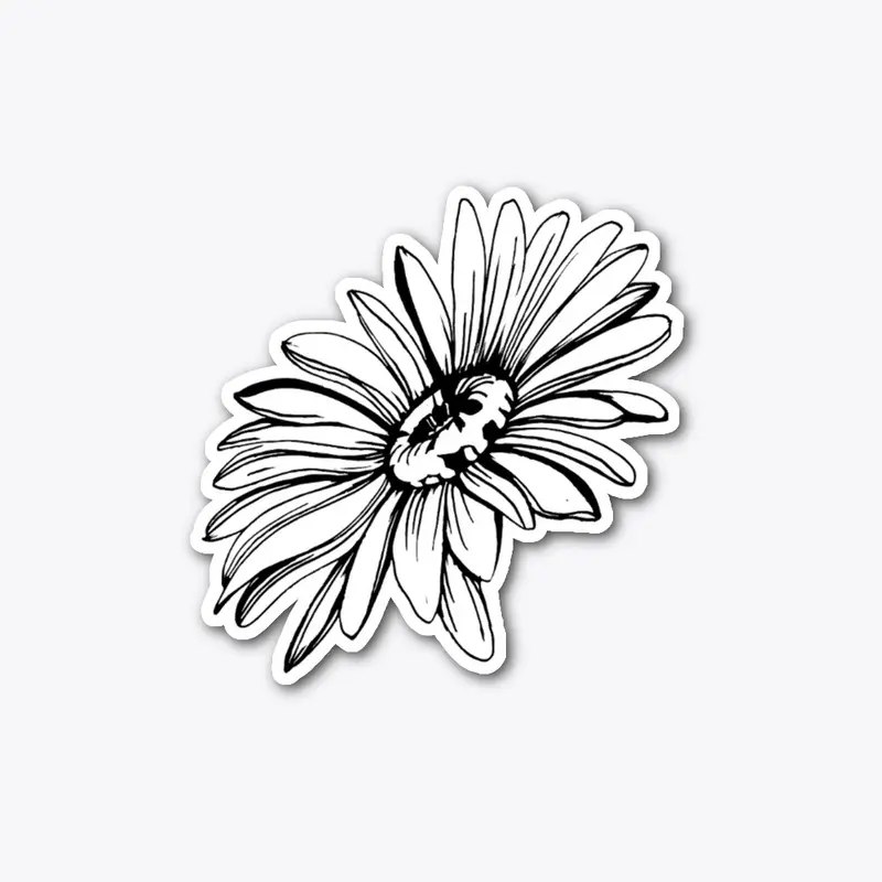 Dylan Page Daisy Sticker