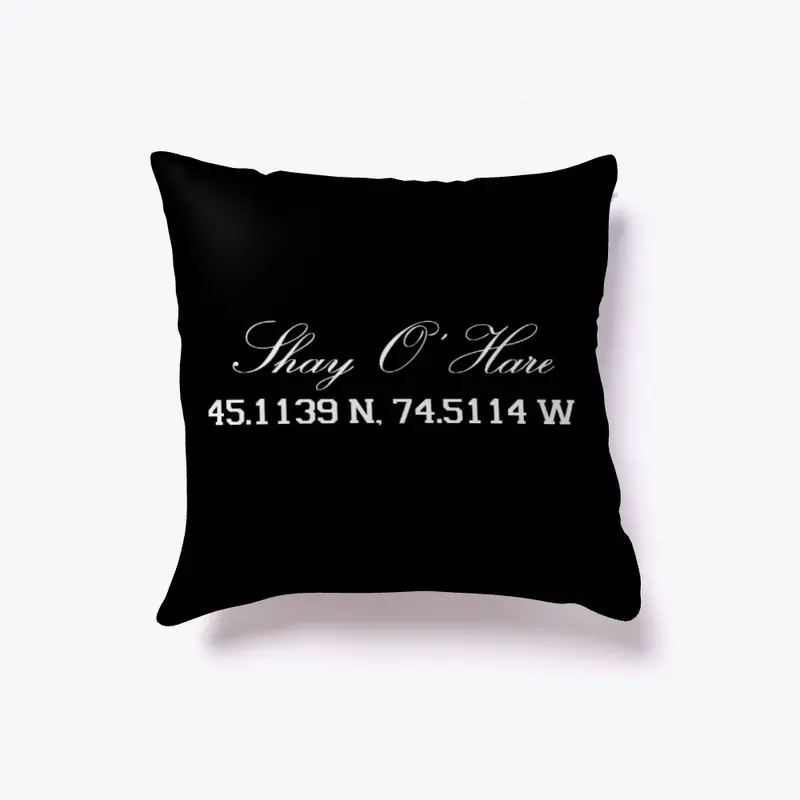 Shay O' Hare Pillow - Dark Tones